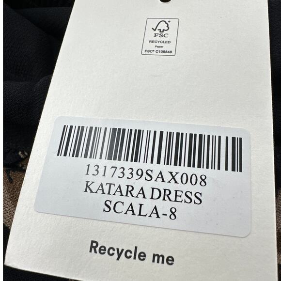 Reformation Women's Scala Katara Midi Dress Size 8 - Picture 3 of 9